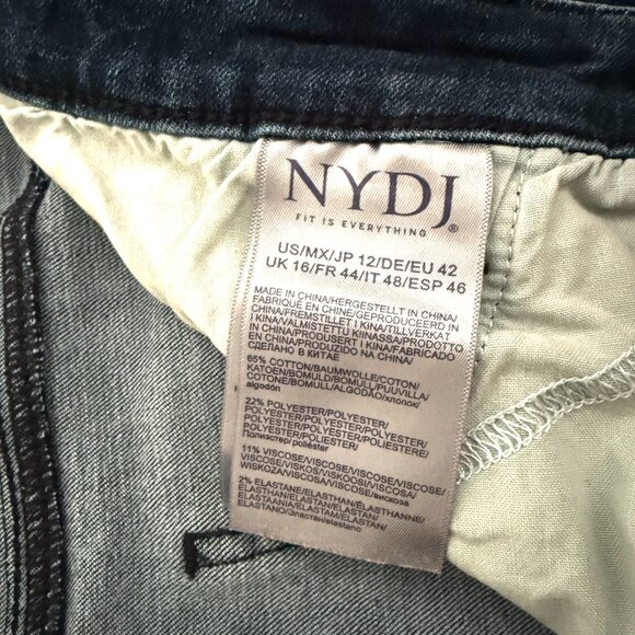 NYDJ Ami High Rise Skinny Jeans size 12 - Picture 5 of 5